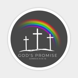 God's Promise, Trendy Christian T-Shirt, Jesus loves everyone, Wear Your Faith, Bible Verse T-Shirt, Faith T-Shirt Magnet